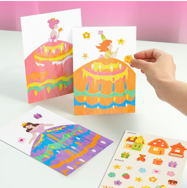 50% DE RÉDUCTION I ScrapeArt™ Peinture à gratter arc-en-ciel DIY