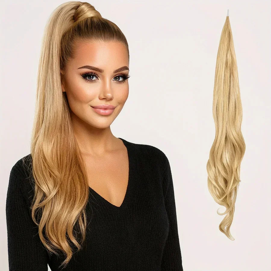 GlamTail™ – Queue de Cheval Volumineuse en Quelques Secondes | -50%