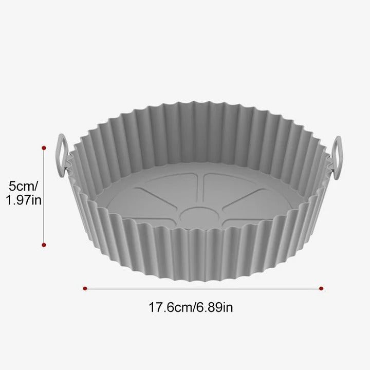 Dernier Jour -50% | CookFlex™ Plateaux Silicone pour Friteuse à Air