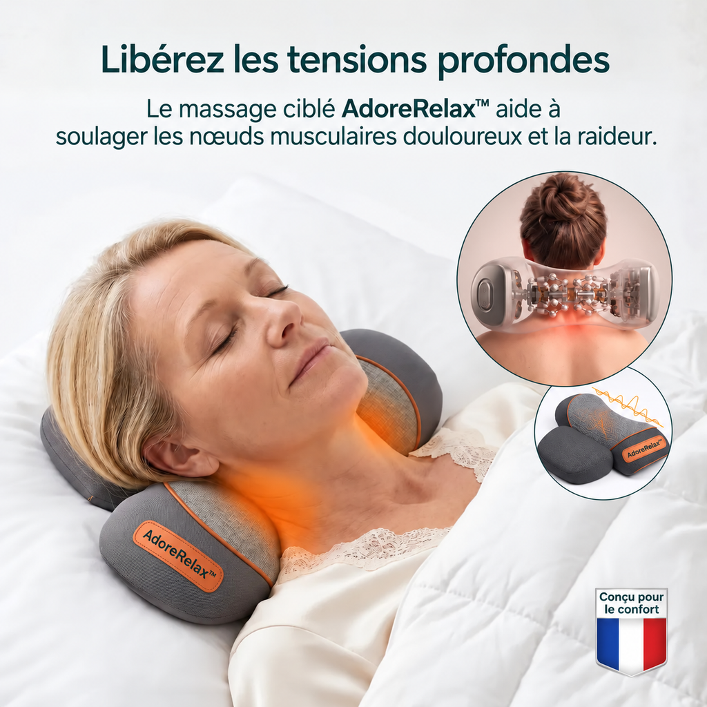AdoreRelax™ Appareil de massage 3-en-1