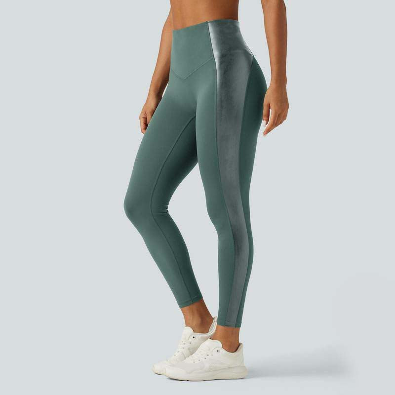 SilhouetteÉlégance™ – Legging Sculptant en Similicuir à Taille Haute