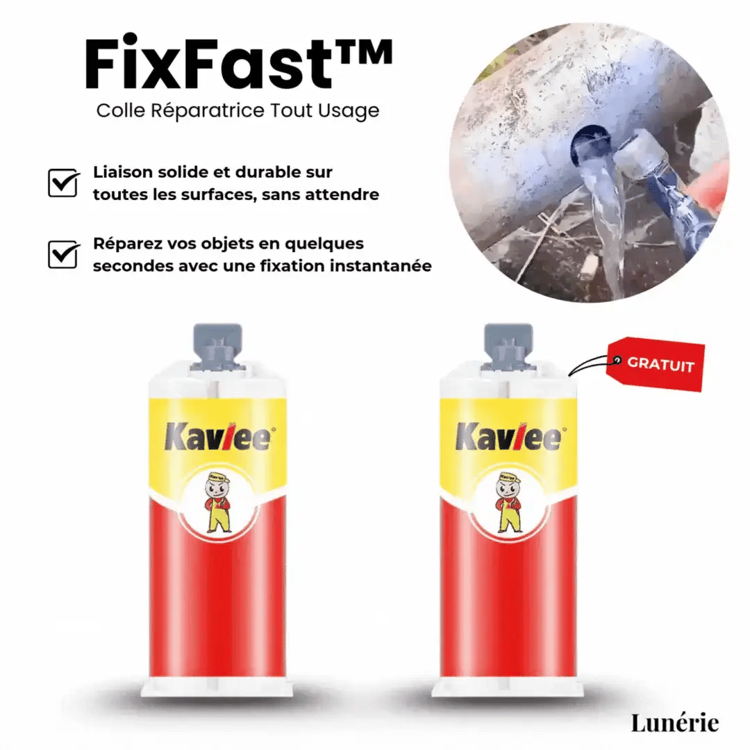 1+1 OFFERT | FixFast™ Colle Réparatrice Tout Usage