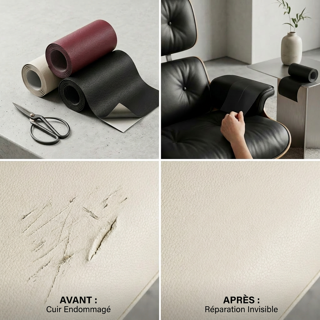 Dernier Jour -50% | CuirLisse™ Kit Réparateur de Cuir Ultra Résistant