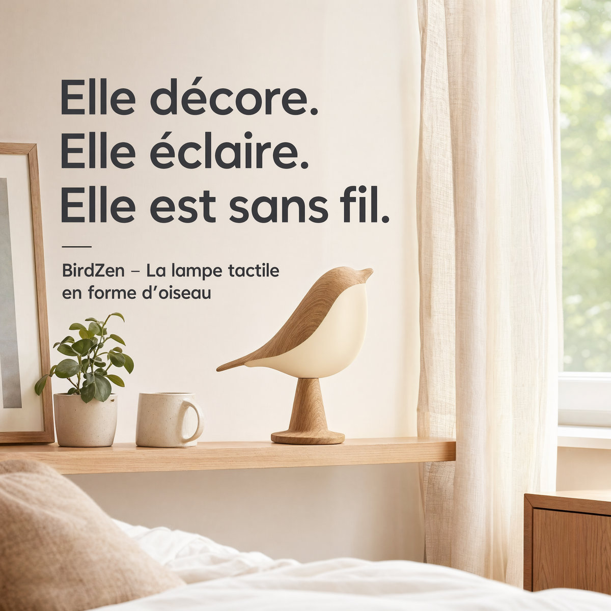LumiAile™ – Oiseau Lumineux Décoratif