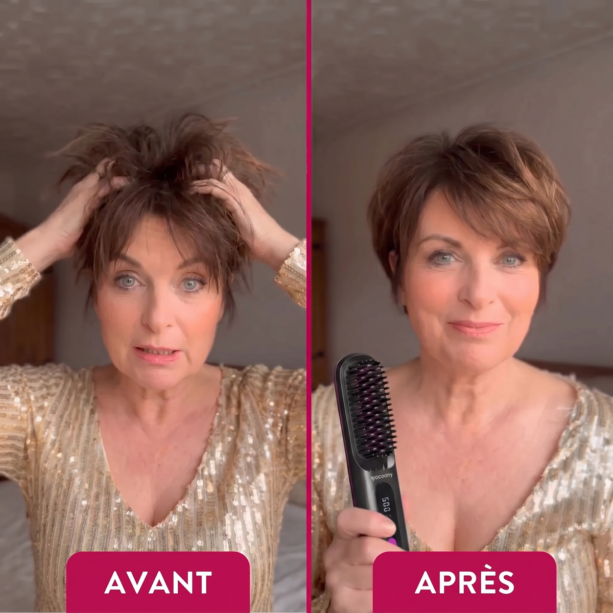 Brosse Cocoony pour Cheveux Courts