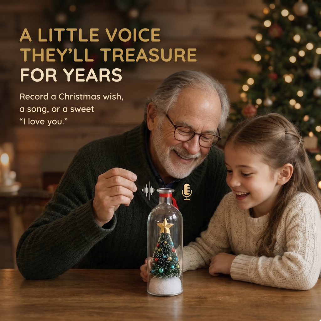 VoixdeNoël™ – Souvenir de Noël avec Message Vocal Personnalisé