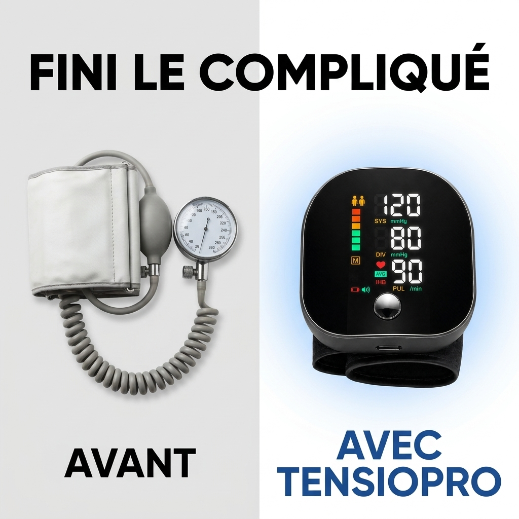 Tensiva™ — Fini le gros brassard qui serre