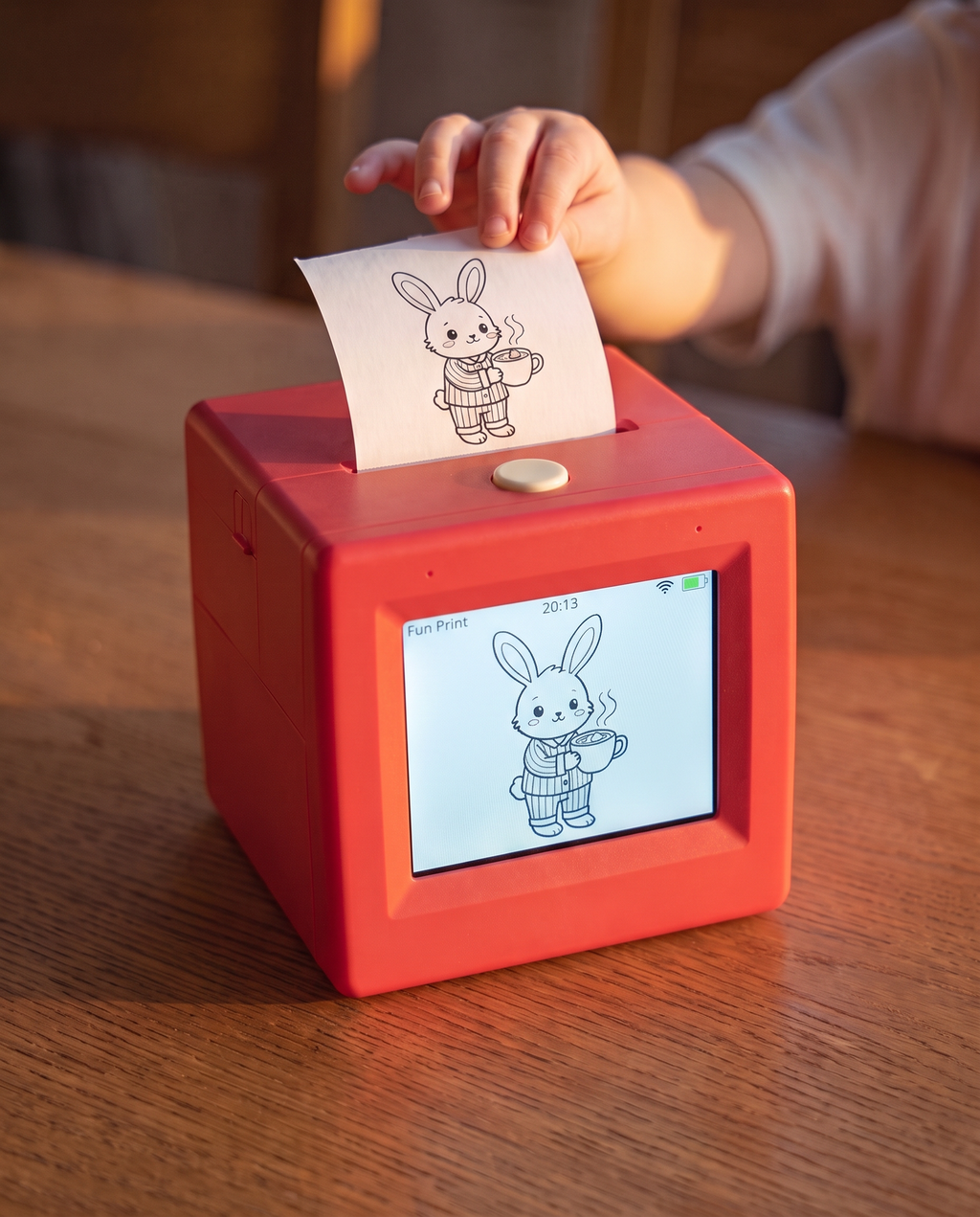 ImprimMagique™ – Mini Imprimante Créative de Stickers à Colorier