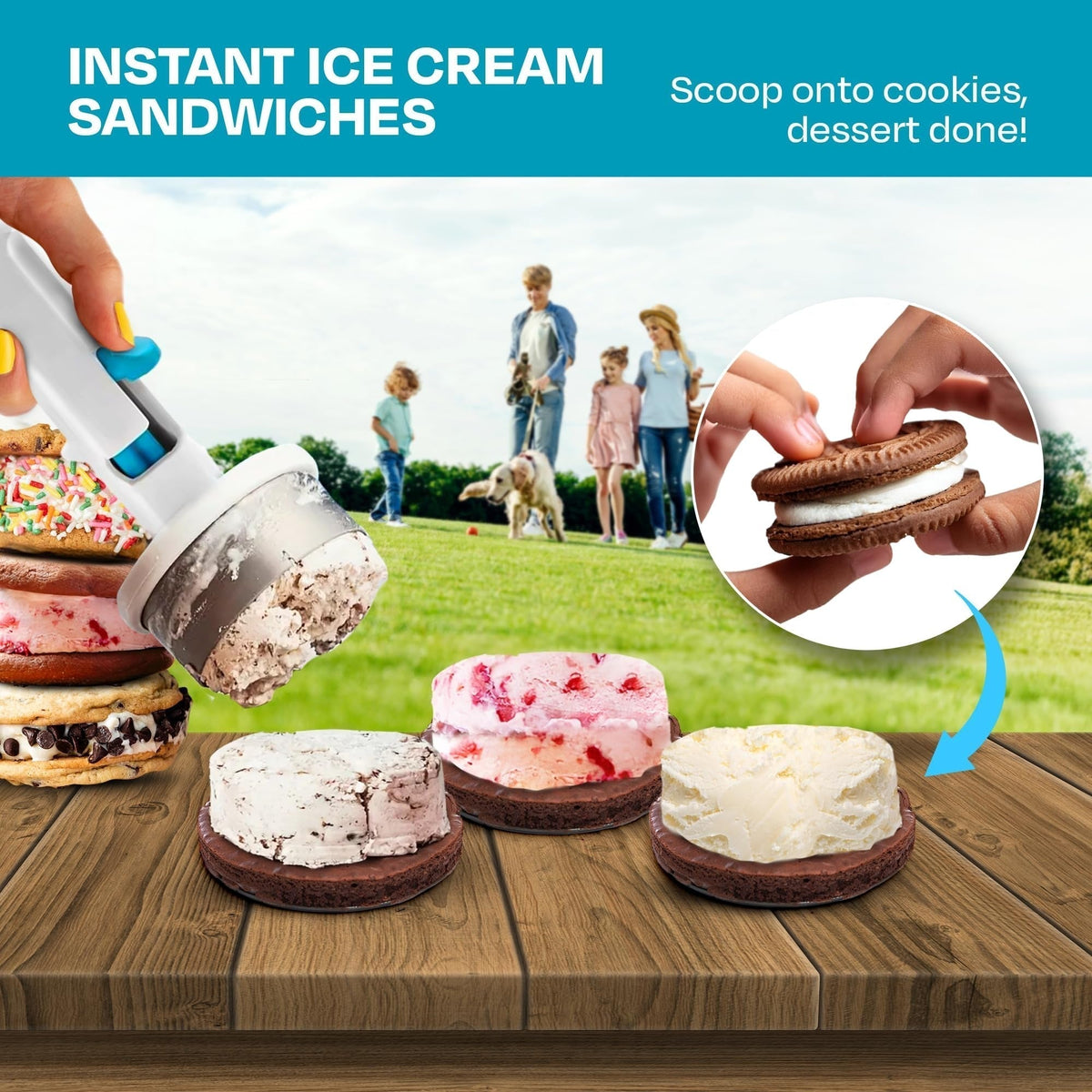 Dernier Jour -50% | ChillBite™ Kit Sandwich Glacé Parfait