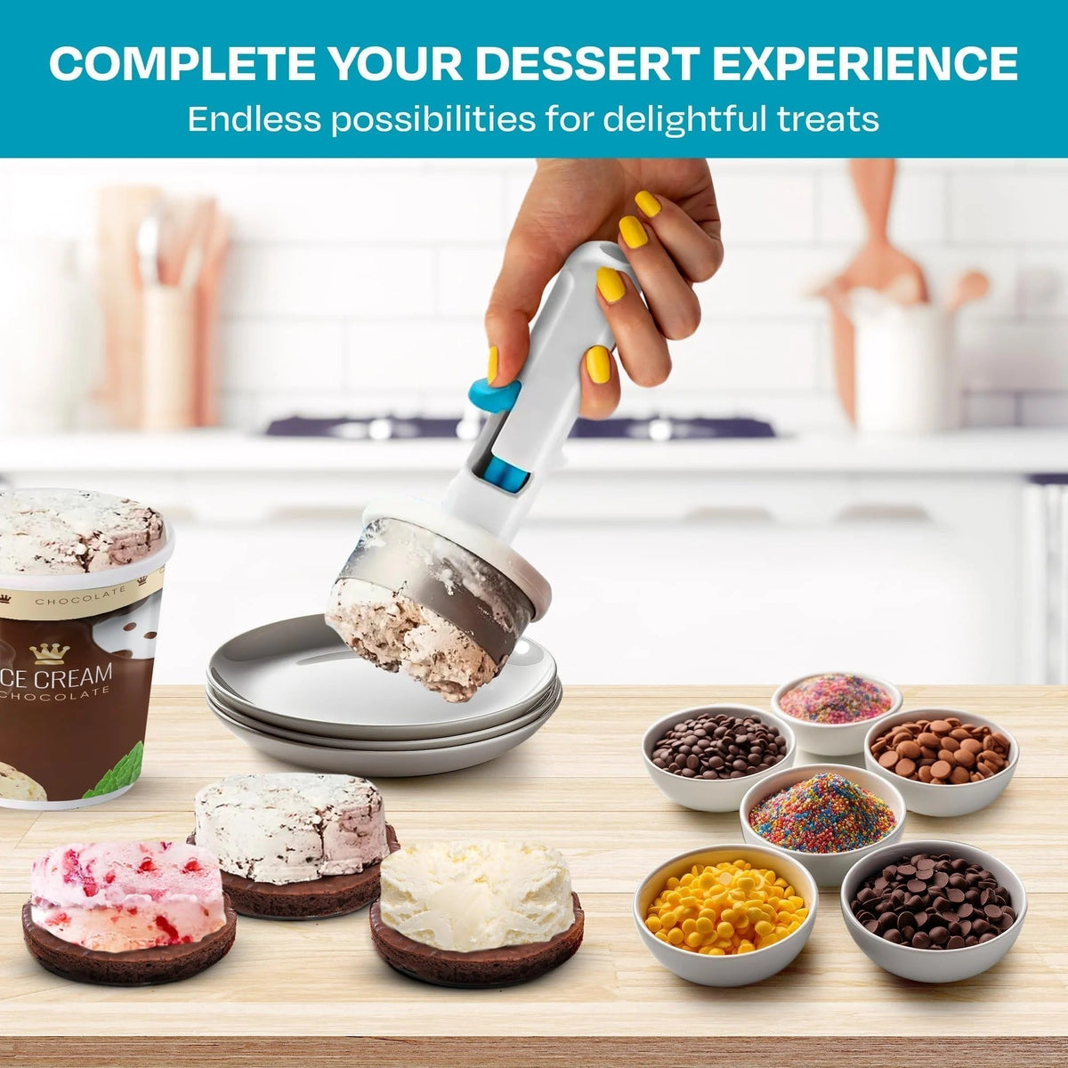 Dernier Jour -50% | ChillBite™ Kit Sandwich Glacé Parfait