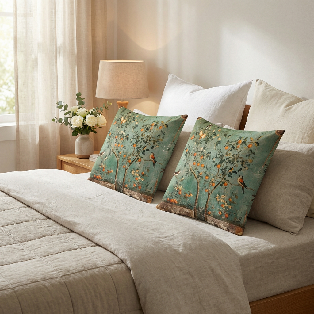 Dernier Jour -50% | Everbloom™ Housses de coussin botaniques vintage