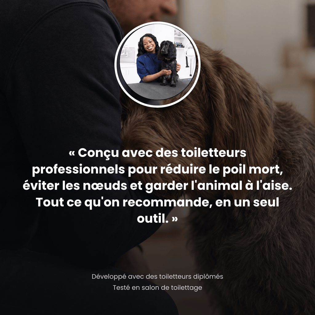 PelageSoin™ – Brosse Anti-Poils Morts pour Animaux