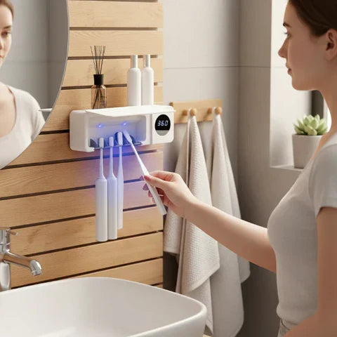Dernier Jour -50% | CleanBrush™ Stérilisateur UV pour Brosse à Dents