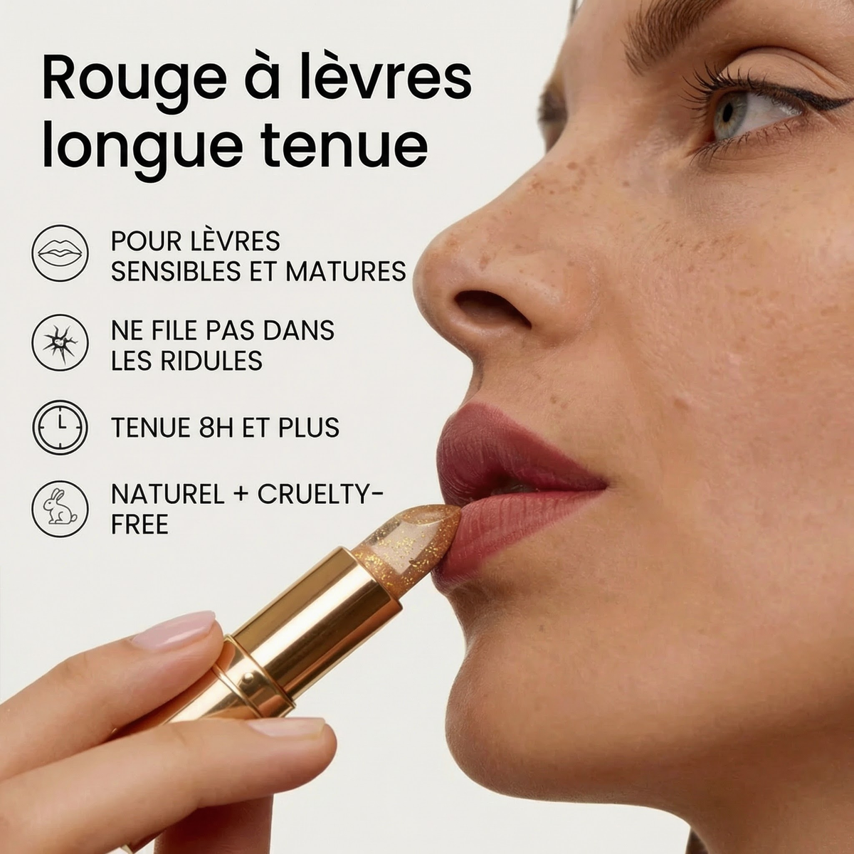 LèvreÉclat™ – Rouge à Lèvres Réactif au pH
