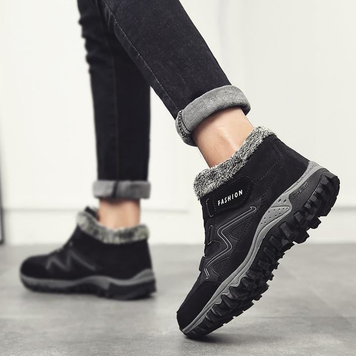 Bottines antidérapantes chaudes et confortables pour femmes
