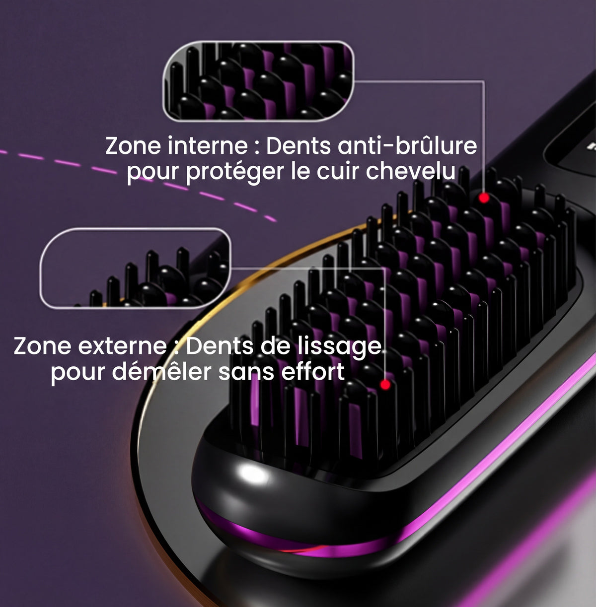 Brosse Cocoony pour Cheveux Courts