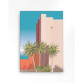 Tropical Place Large | Framed Canvas Wall Art