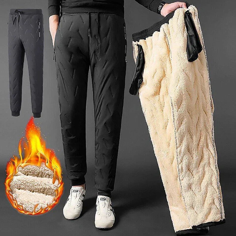 HiverConfort™ – Pantalon Thermique Déperlant Doublé Polaire