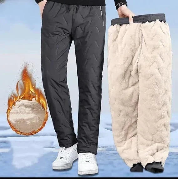 HiverConfort™ – Pantalon Thermique Déperlant Doublé Polaire
