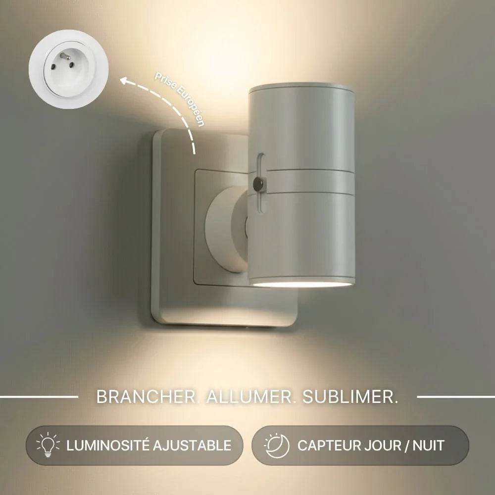 Lampe murale LED à branchement direct