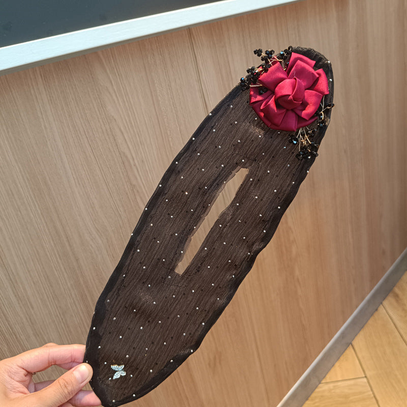 1+1 GRATUIT | SoftFlora™ Nœuds à cheveux floraux élégants