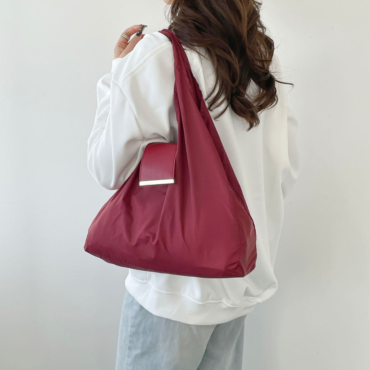 SacÉclair™ – Sac Cabas Pliable avec Porte-Clés