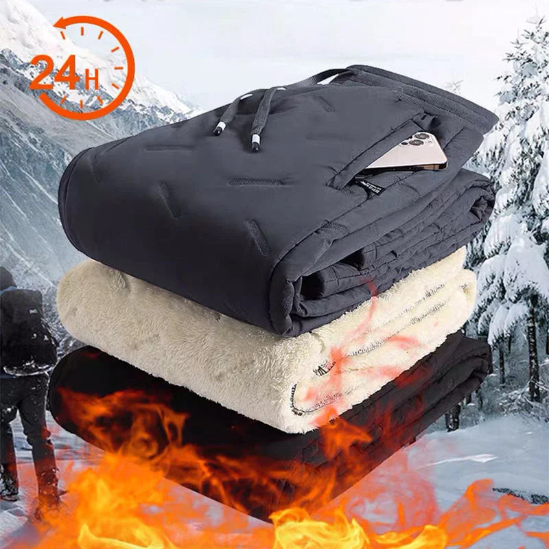 HiverConfort™ – Pantalon Thermique Déperlant Doublé Polaire