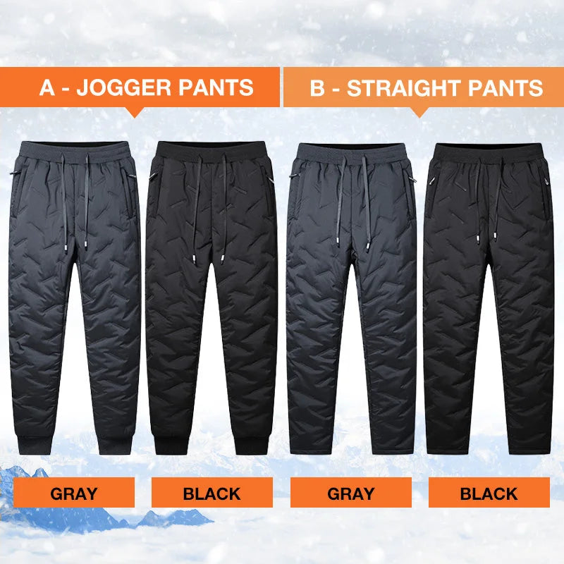 HiverConfort™ – Pantalon Thermique Déperlant Doublé Polaire