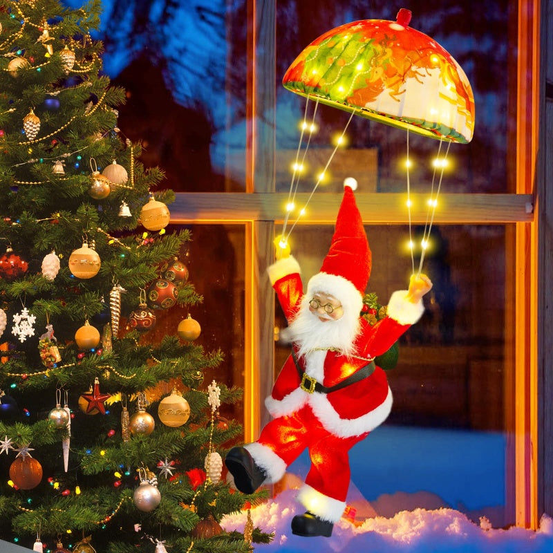NoëlVolant™ – Père Noël Lumineux en Parachute