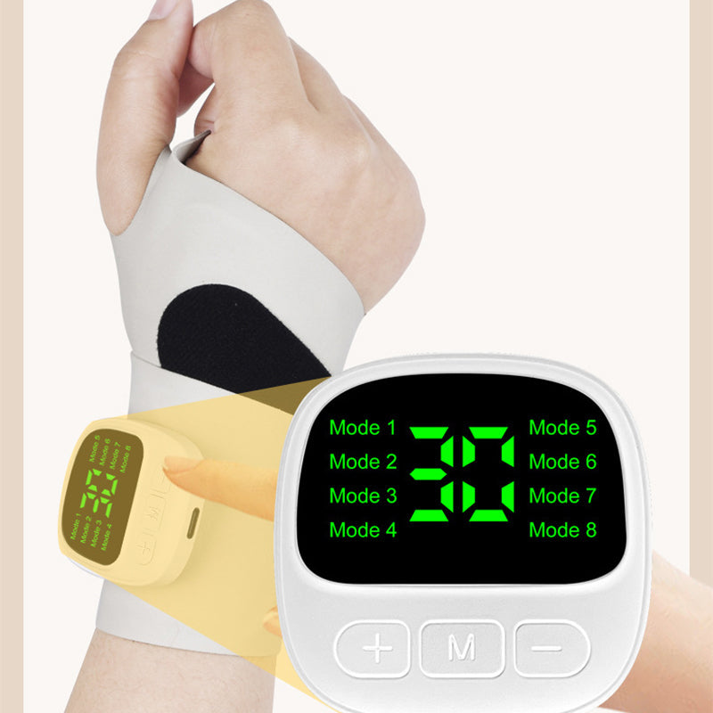 PoignÉlix™ – Masseur Électrique pour Poignet à 8 Modes Réglables