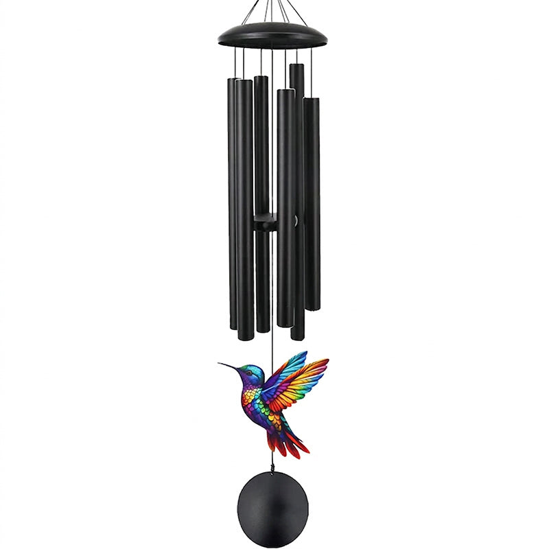 HarmonieVent™ – Carillon Éolien Commémoratif en Métal pour Jardin