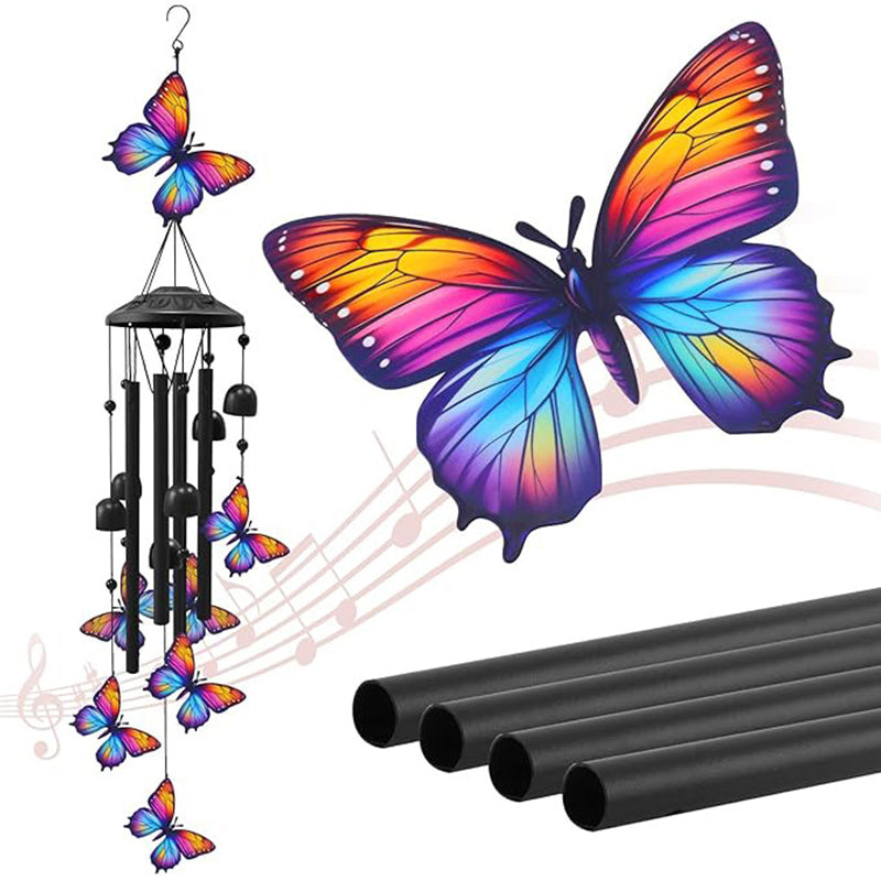 HarmonieVent™ – Carillon Éolien Commémoratif en Métal pour Jardin