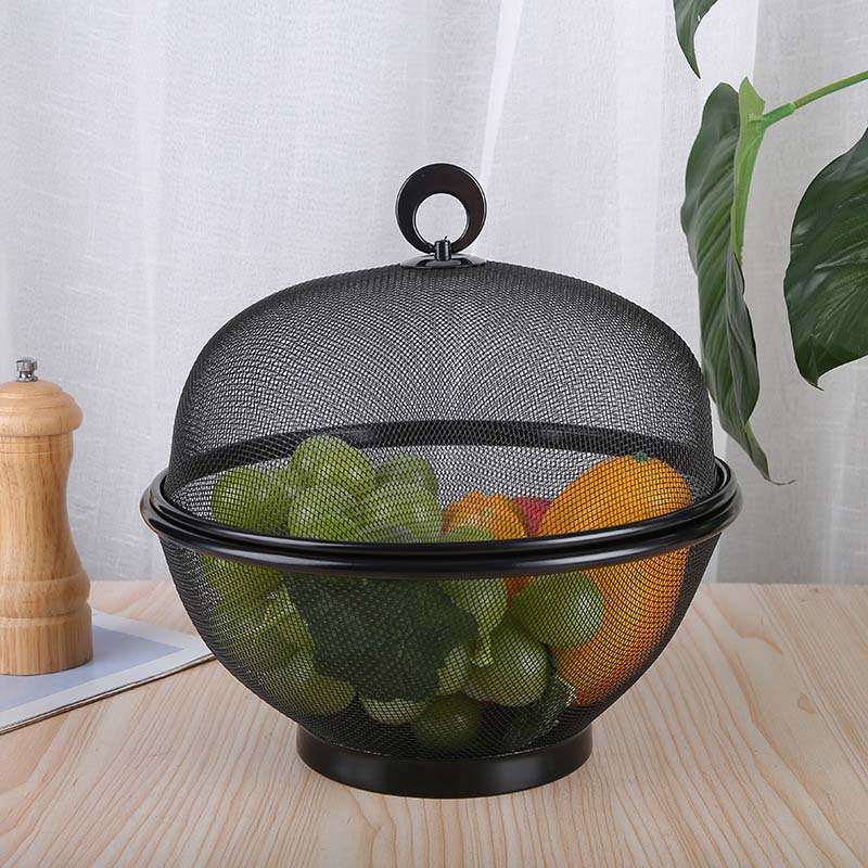 FraîcheCloche™ – Corbeille à Fruits avec Couvercle Protecteur