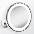 MiroÉclat™ – Miroir Grossissant LED à Ventouse