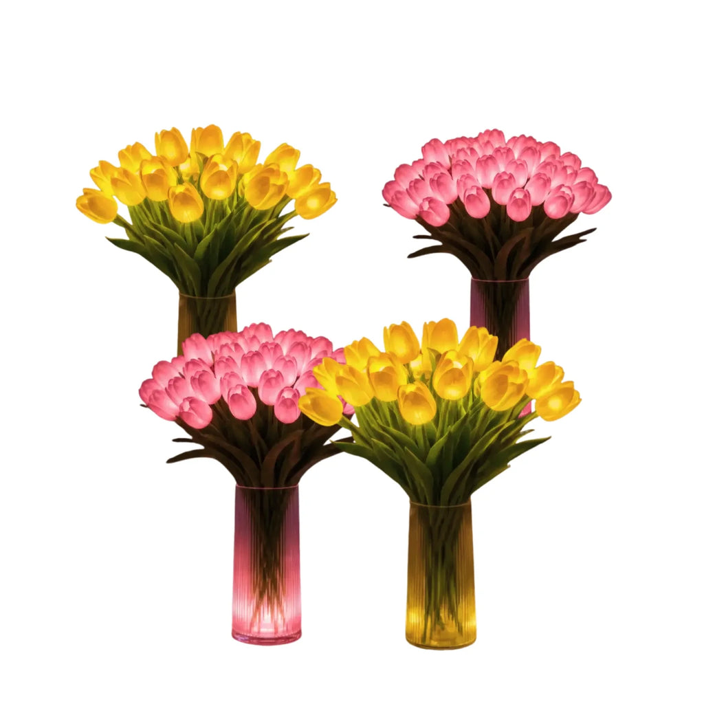 TulipeÉclat™ – Bouquet Lumineux de Tulipes Décoratives