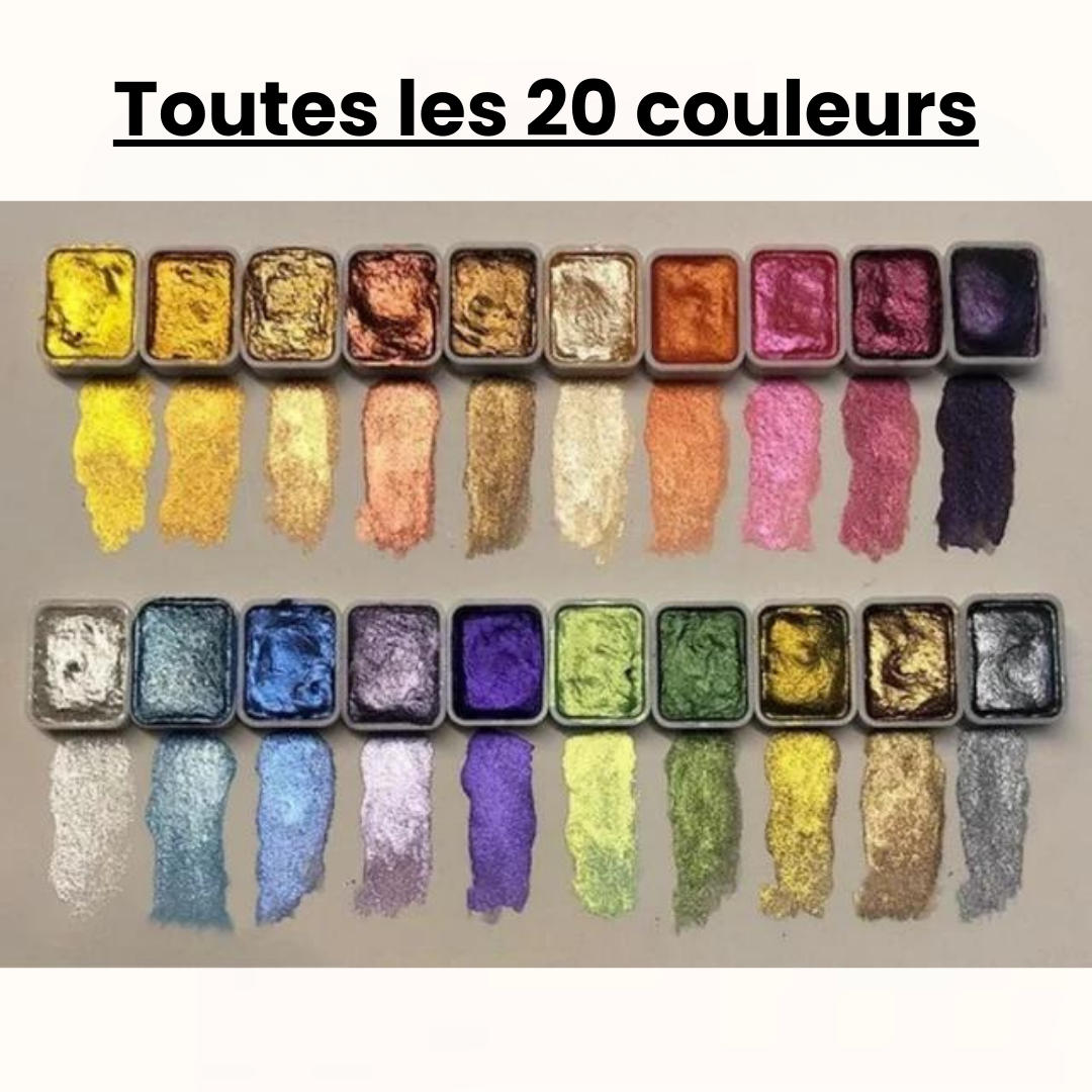 50% DE RÉDUCTION I GlowMax™ Set de Peinture Aquarelle